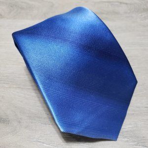 Van Heusen Blue Shimmer Striped Neck Tie